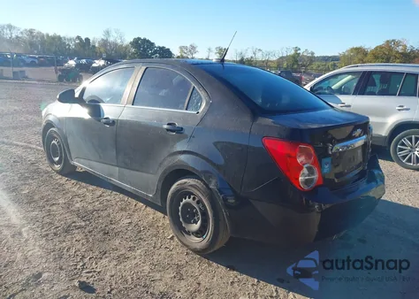 2013 Chevrolet Sonic Lt Auto из США, поврежденный, VIN 1G1JC5SH3D4112410